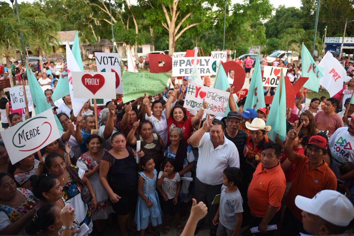 coraamaliacm's tweet photo. Visité las comunidades de X-pichil, Filomeno Mata, Kampocolché, Santa
Rosa y Señor en el municipio Felipe Carrillo Puerto. Con su apoyo, seré su voz en la Cámara de Diputados. #HechosYResultados #VotaPorCoraAmalia #CoraAmaliaVaAGanar https://t.co/kVDZ4T94uX