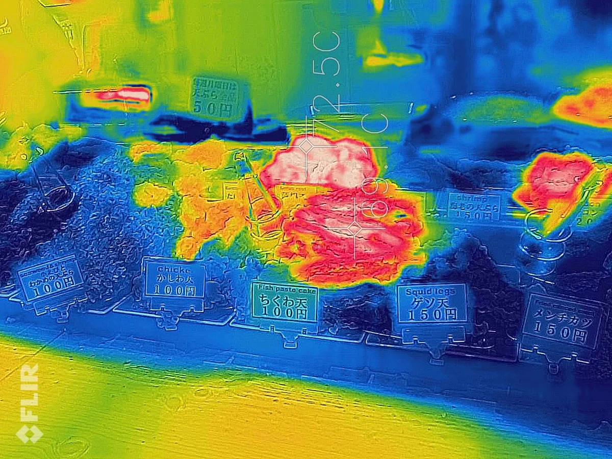 意外に便利？サーモグラフィー機能付きスマホの面白い使い方ｗｗｗ