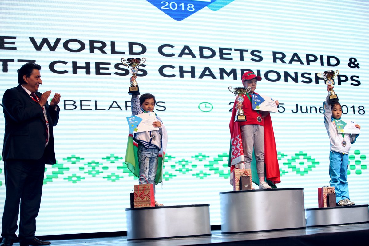 Georgios Makropoulos (@makro_chess) on Twitter photo In Minsk for the FIDE World Cadet Blitz & Rapid Championships (categories U8, U10, U12). A new event in the FIDE calendar since last June and successfully organised by Belarus two years in a row. Good work by the Government of #Belarus and <a href="/NastukChess/">Anastasia Sorokina</a> promoting youth chess! In Minsk for the FIDE World Cadet Blitz & Rapid Championships (categories U8, U10, U12). A new event in the FIDE calendar since last June and successfully organised by Belarus two years in a row. Good work by the Government of #Belarus and <a href="/NastukChess/">Anastasia Sorokina</a> promoting youth chess!