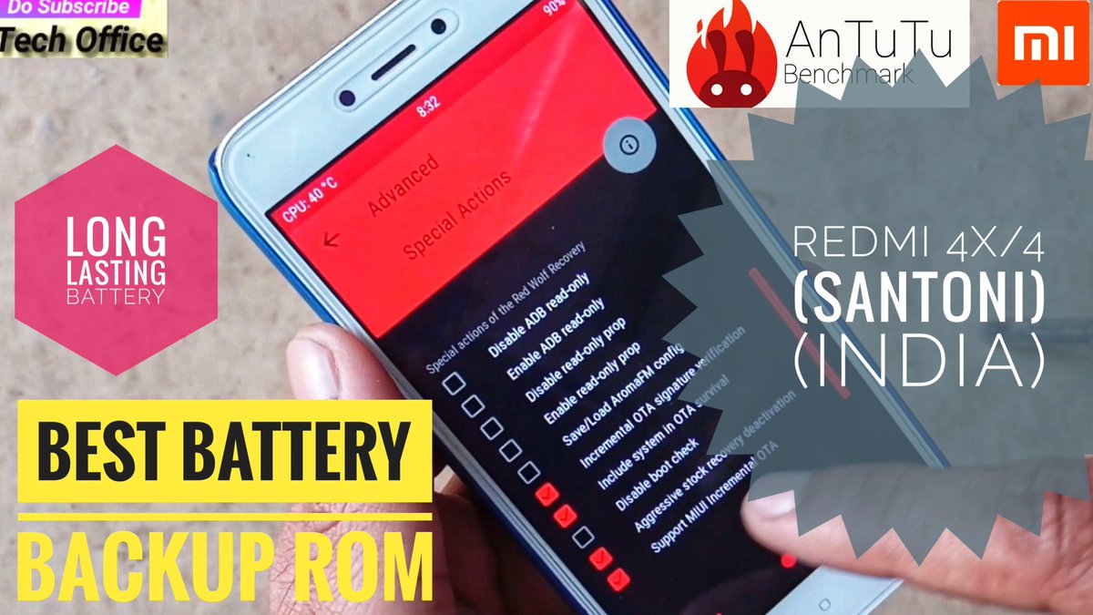 techvirus89's tweet image. Long battery life ROM for Redmi 4X/4 (Santoni / India) Review

youtu.be/f3Dk67PecvQ

#Review #Long_battery_life #25june_video #Santoni #Rom_Review  #miuipro #miui_Review #miui #HM4X #REDMI4