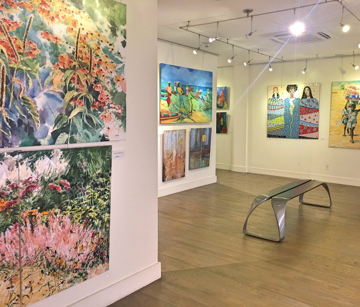Beat the rainy blues at The Grove Gallery. #Barbados #LoveBarbados #BarbadosHour #VisitBarbados
