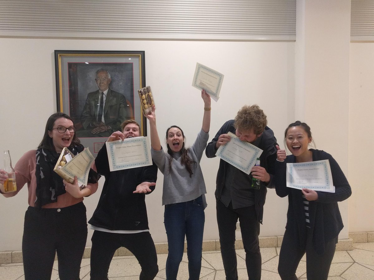 The second annual postgraduate symposium day. A student organised event  for #PhD students to showcase their work. Well done to the organising  team and all the prize winners. #ozchem #biochem #genetics <a href="/ScienceUWA/">Science at UWA</a>  <a href="/UWAresearch/">UWA Research</a>