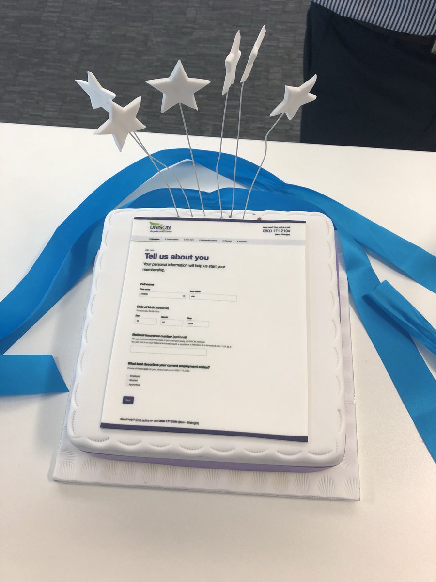 DavePrentis's tweet photo. A little celebration for the highly successful launch of our new online joining form - results looking great so far! https://t.co/uk4k2L5Bku