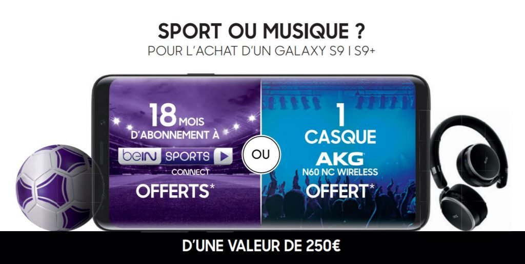 phoneDAS's tweet photo. 250€ de cadeaux pour l'achat d'un Galaxy S9/S9+ (derniers jours!) https://t.co/bQU23E7aGB https://t.co/s7V0Il0RFG