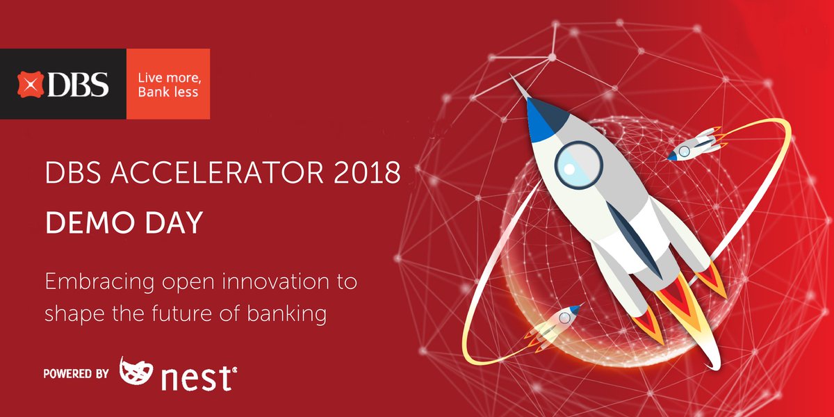 NestIdeas's tweet photo. Stay tuned for our DBS Accelerator Demo Day tomorrow! We will be celebrating the 3rd iteration of the Programme as well as the progress that the startups have made. @CUBEGlobal @DathenaScience @cybproductivity @FinChat_Logger @Fractal_Labs @hyperanna_AI @PriveManagers @Squirro https://t.co/c1ZwZTlTSv