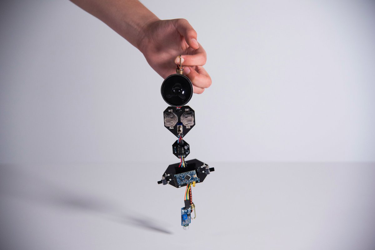 m_tricaud's tweet photo. This Friday/Saturday, as part of our Work In Progress exhibition, I'll be showing "Sound Insects", a #selforganising modular #sound system exploring #emergentbehaviour of rhythmic patterns. Come have a look ! @HereEast  @BartlettArchUCL @ialab #DfPI https://t.co/erGlW8BCkm