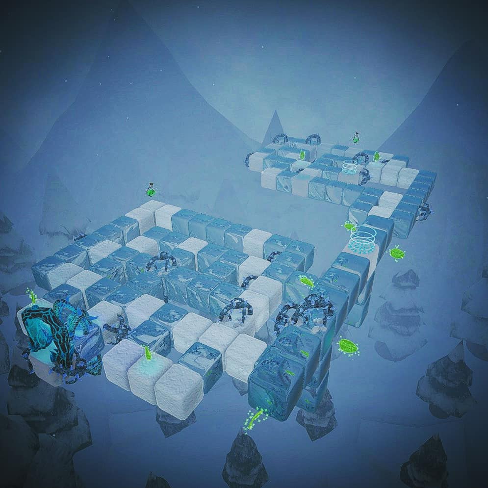 Nilfheim, land of ice. Your next step, be careful, it gets slippery.
#yggdrasil #indiedev #gamedev #indiedev #IndieGame #videogame #Thor #indie