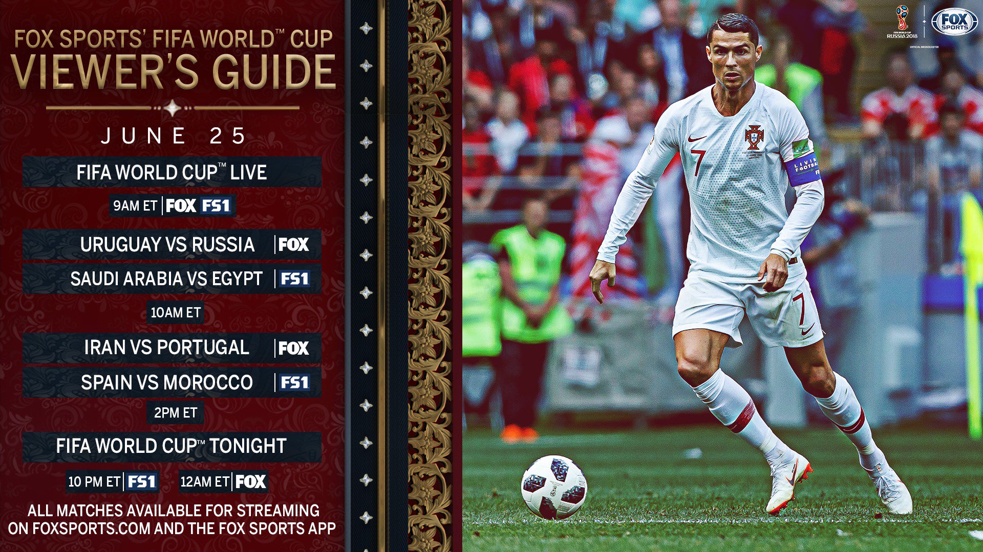 Watch final rounds of FIFA World Cup on FOX Carolina