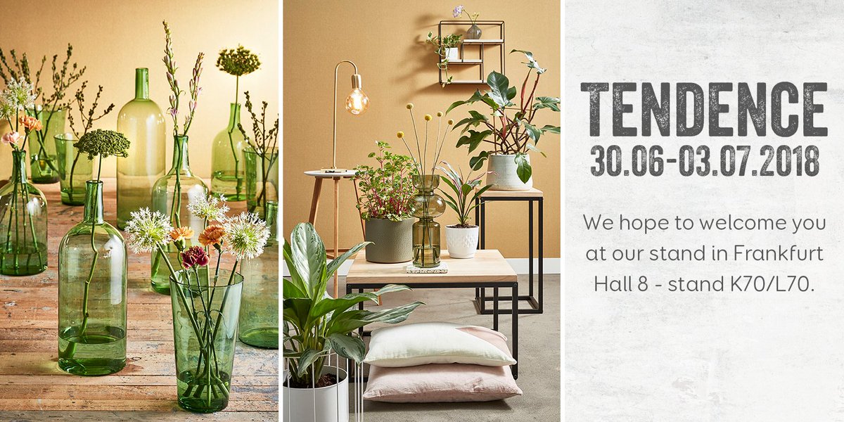 EdelmanBV's tweet photo. At this year’s #Tendence fair being held between 30th June and 3rd July, we are proudly presenting our new collection for 2019. We hope to welcome you at our stand in Frankfurt Hall 8 - stand K70/L70. Please let us know via info@edelman.eu or via your account manager. https://t.co/SDP146mua8