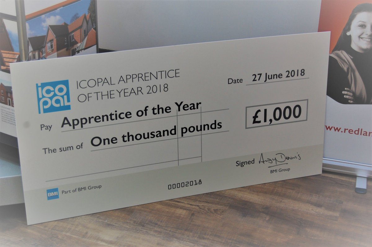 The Final starts tomorrow!

But who will be our apprentice of the year 2018 and win £1,000?!

Good luck to all the finalists! 

#apprenticeoftheyear #flatroof #roofing @_Redland #BMI @we_see_further