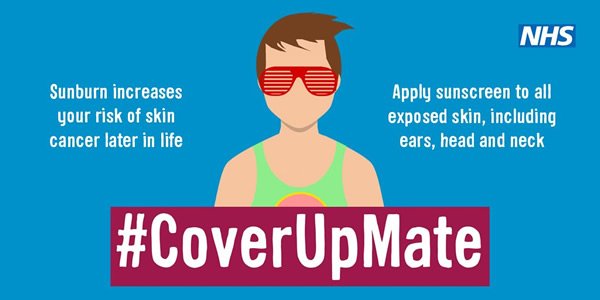 Medway_NHS_FT's tweet image. We are set to enjoy some hot weather in Kent this week...😎

Remember to cover up, wear sunscreen, drink plenty of water, and stay in the shade when the sun is strongest between 11am-3pm 🌞 

More #sunsafety tips here 👉 nhs.uk/live-well/heal…

#CoverUpMate