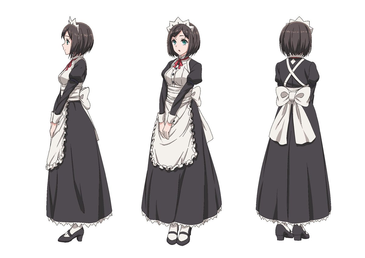 アニメ「嫌パン」伊東ちとせ（先輩メイド