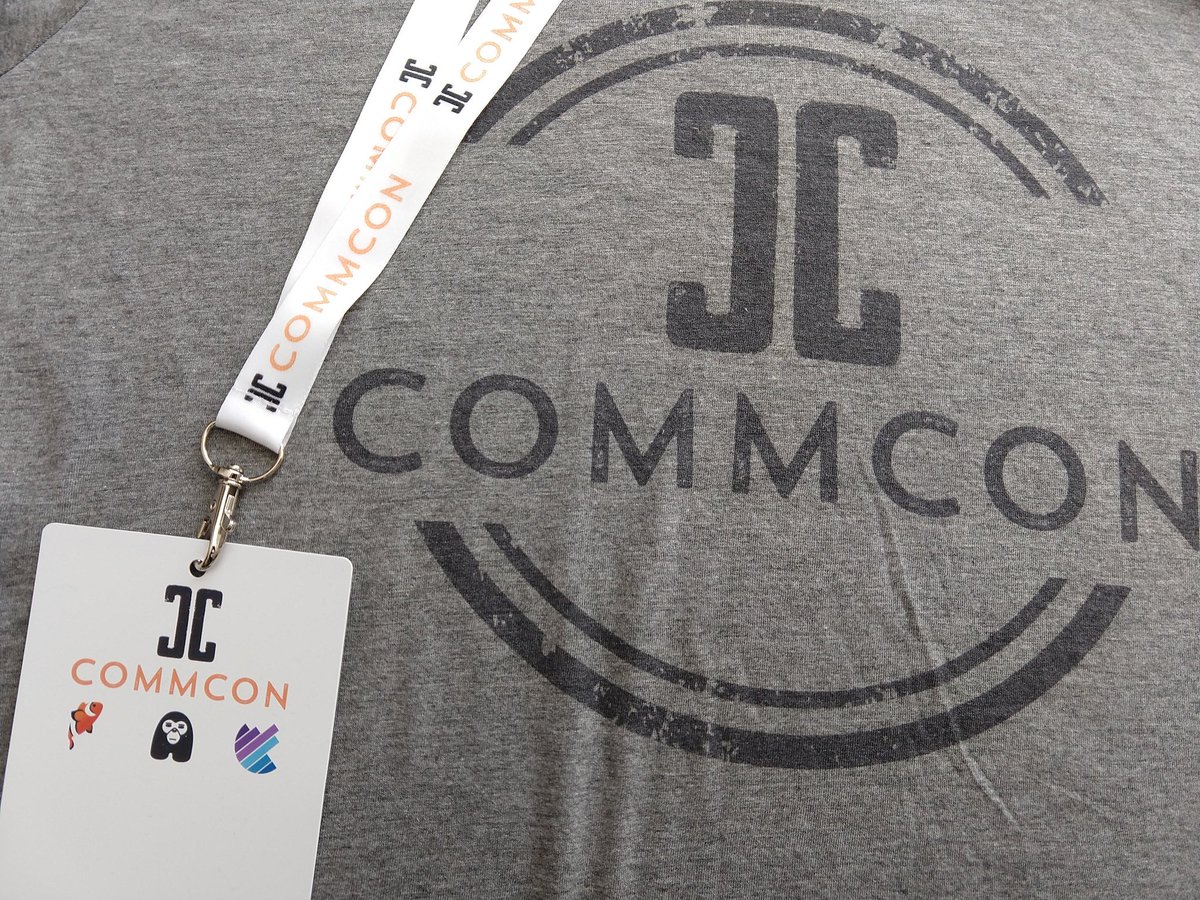 Ready to go! #commconuk #commcon
