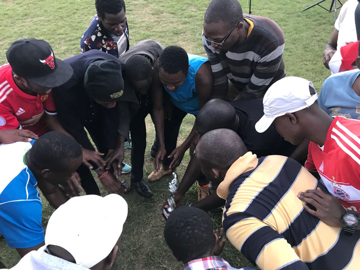 ProfOjiendaTom's tweet photo. Thank you @ICJKenya for the fun filled well organized #UwaziCup & raising awareness on decriminalisation and reclassification of petty offences via football. Congrats KSL for lifting the #MainCup and my team Tom's Dick and Harry FC for lifting the #Plate!! #Uwazi2018 https://t.co/XNb4MbGLwn