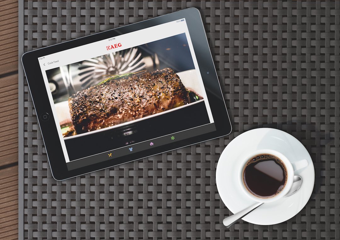 AEG_Global's tweet photo. Create delicious flavours without even being in the kitchen. With SteamPro smart, you can keep an eye on your dish anywhere in your home. https://t.co/uSOVHsuK3h #aeg #taste #foodie #connected #steampro https://t.co/hxyC9rmGeo