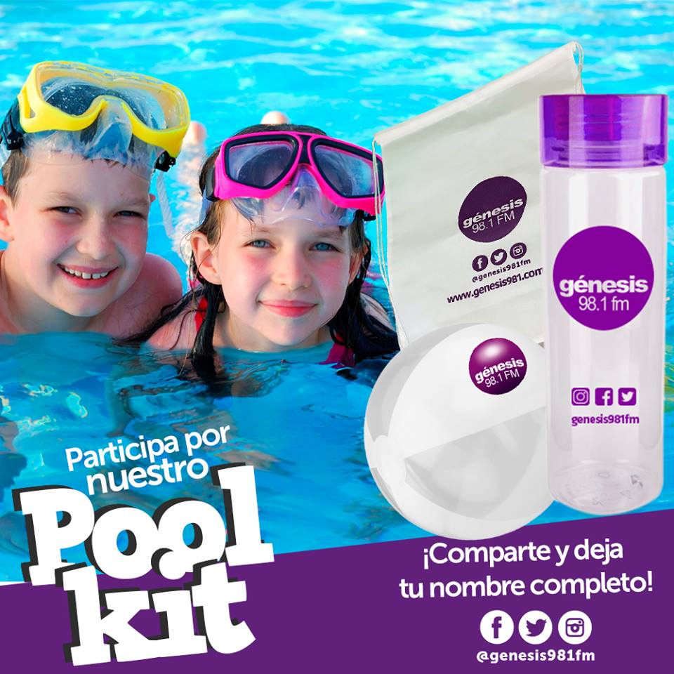 genesis981fm's tweet image. ¡Ya comenzamos El Show de Luis Miguel e invitados 🎙 con @alexlopezfm!

Llegó el verano a Génesis 98.1 y queremos consentir a toda nuestra #GenteGénesis con este #PoolKit especial que incluye: Pelota, Termo y Mochila.

PARTICIPA EN NUESTRO FACEBOOK
