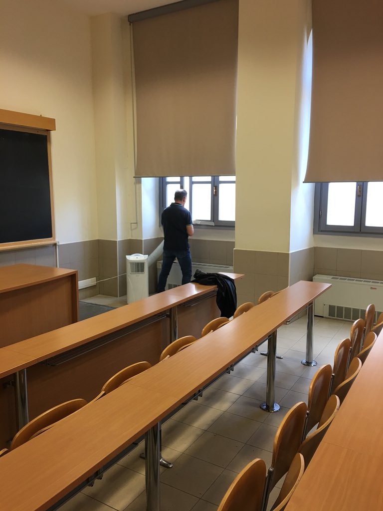 IE_Forum's tweet photo. Last minute arrangements here in Roma for #intenv18 #ie18 ... setting-up a real smart environment https://t.co/PAlOq64Rw4