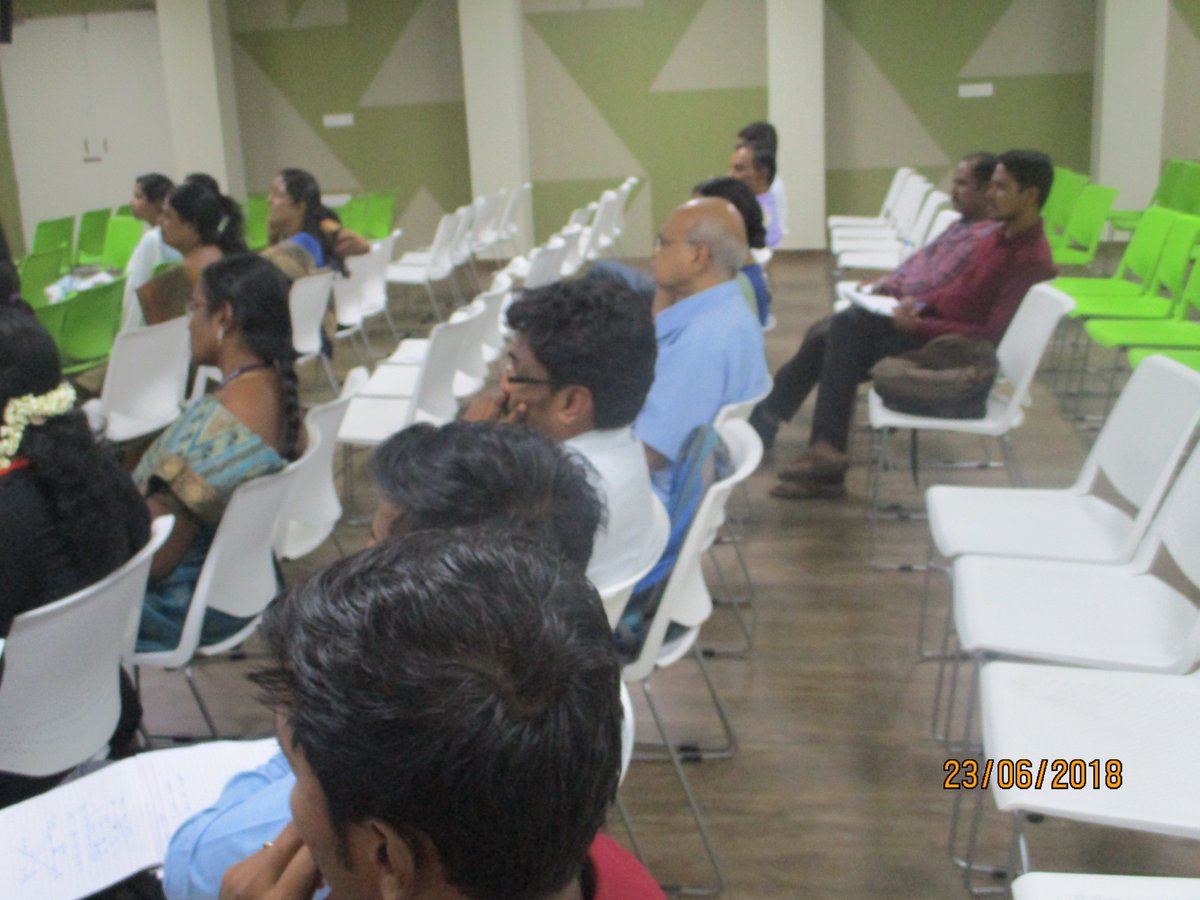 JHSBangalore's tweet photo. A shape of an apple or the shape of a water bottle, every aspect in our lives revolve around the principle of mathematical equations. Our faculties took to the task and brushed up their teaching skills at a #MathematicsWorkshop hosted at #JainHeritageSchoo #MondayMotivation https://t.co/Lo3mpI8ZWW