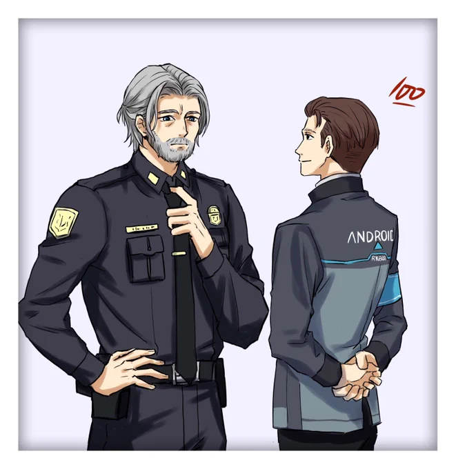自分の好みの服を着せてみる
#DetroitBecomeHuman 