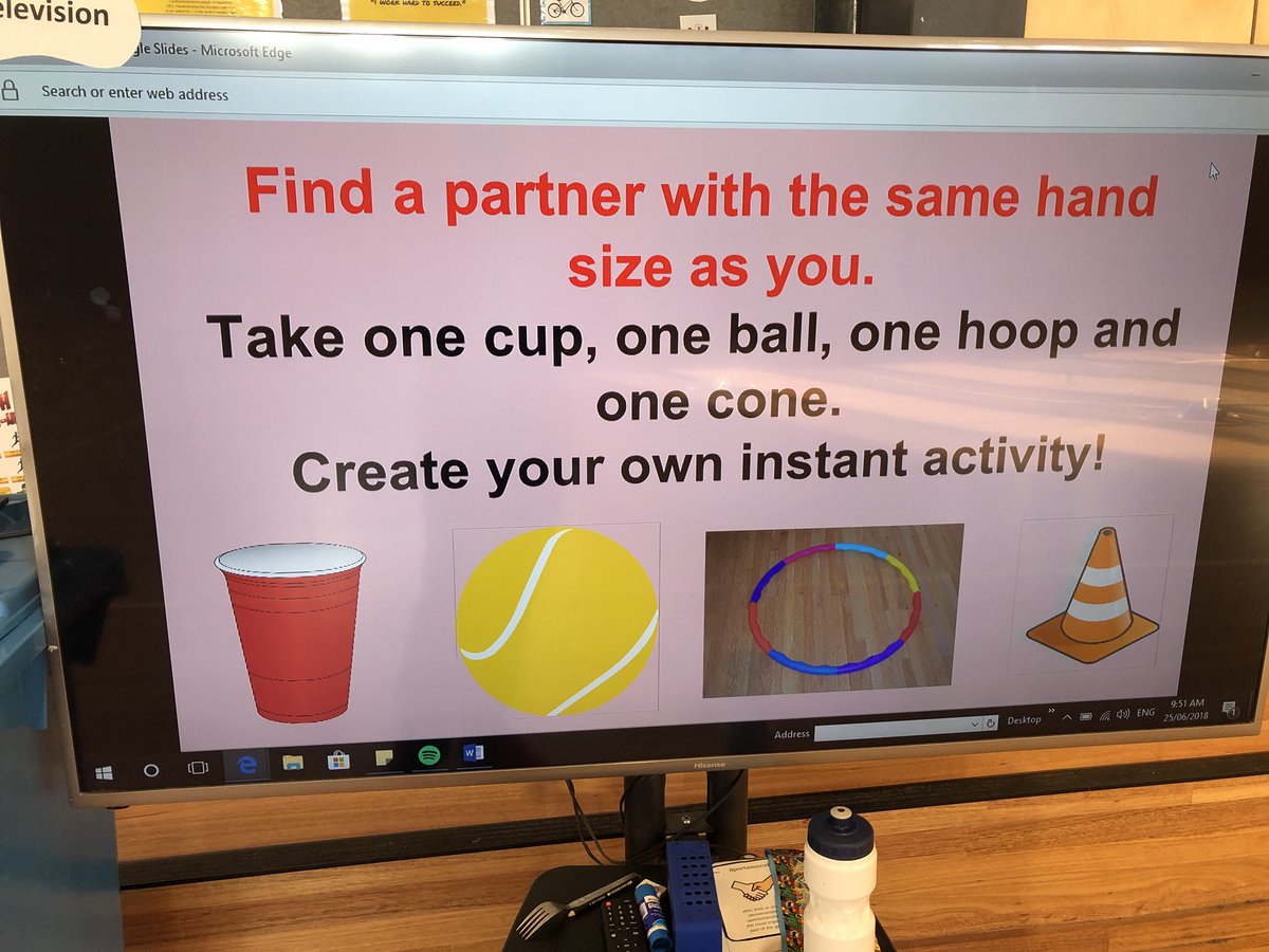 cpola17's tweet photo. Last week of term - students create their own instant activity  #Physed https://t.co/a6uO5JF1Fq