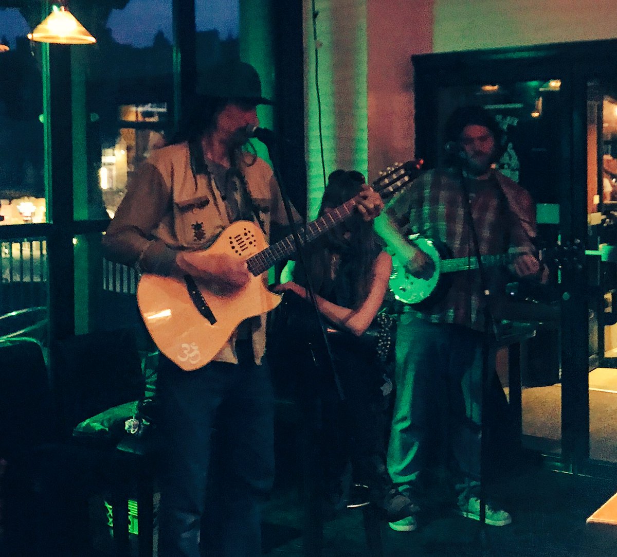 blackspub's tweet photo. Thanks @MontyBiggins, #Kostaman and beautiful drummer! #Whistler #LiveMusic https://t.co/4hRiQj3yGH