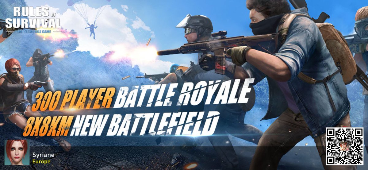 Syriiane's tweet photo. #RulesofSurvival https://t.co/UiPxoYanum