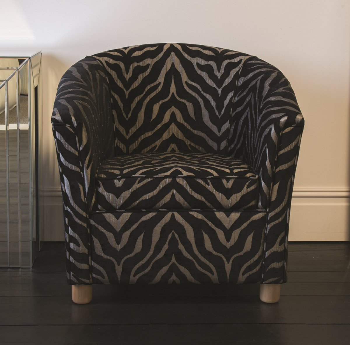 The stylish Hilton tub chair is available in a wide choice of fabrics to suit different interiors.