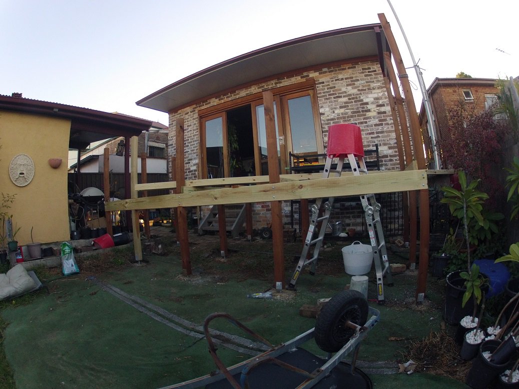 capebanks's tweet photo. Deck and pergola finished and another deck on the go #StructuralLandscaping #CapeBanksLandscaping #Sydney https://t.co/RQGcZ1FTI7