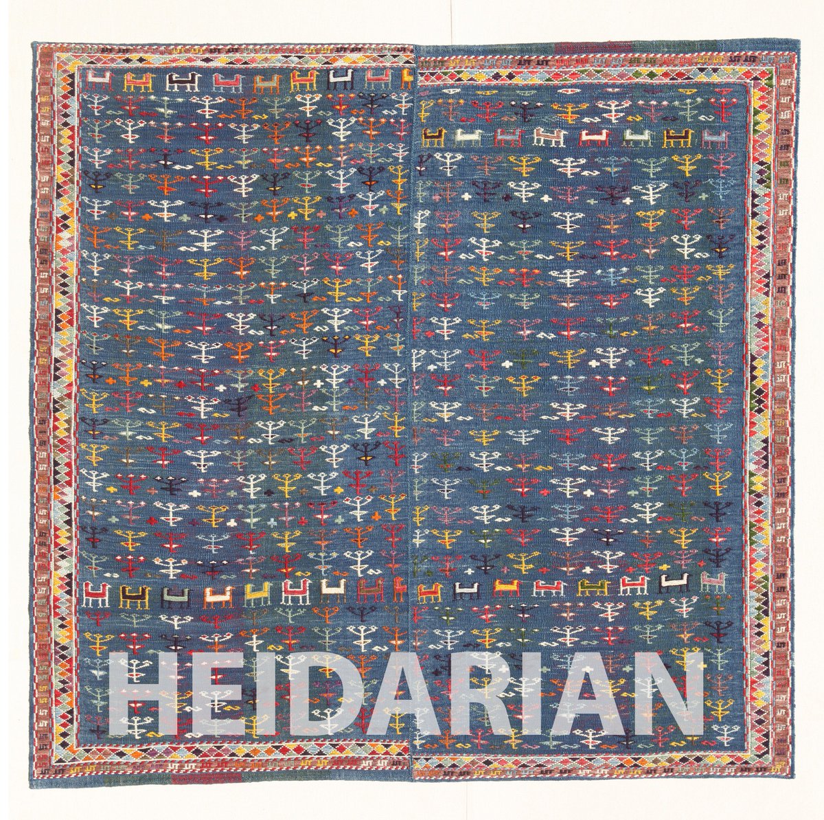 HeidarianR's tweet photo. There are not enough resources to trace when the Kilims were first made. From Safavid times there are some silk and gold made rugs that are believed to be from Kashan. But Tabriz as the capital of Safavid dynasty is know as the birthplace of Safavid Kilim-weaving. #kilim #iran https://t.co/abVkDBX9YD