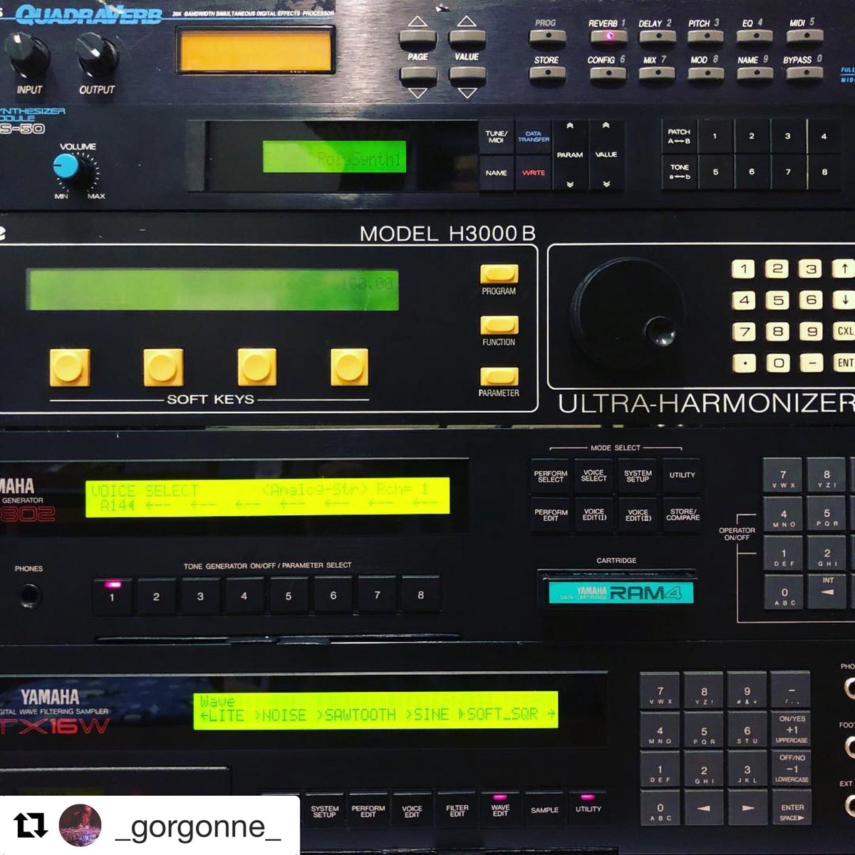 Alesis Quadraverb Program Chart