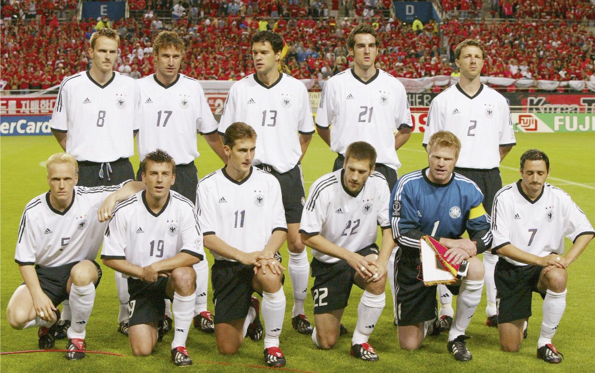 #OnThisDay 25/06/2002 - #WorldCup in 🇯🇵/🇰🇷
 
🇩🇪 🆚 🇰🇷 1-0 

⚽️ <a href="/Ballack/">Michael Ballack</a>