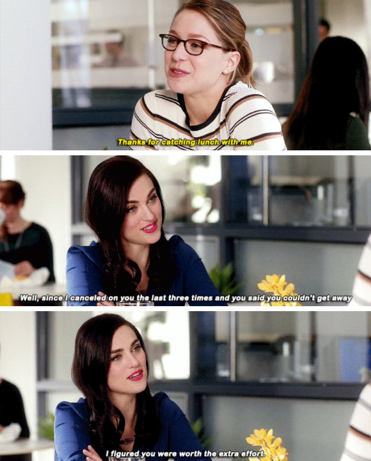 Kara @ Lena // Lena @ Kara  #Supercorp