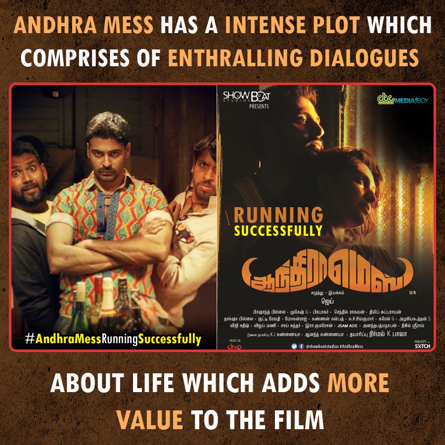KollywoodCinima's tweet photo. #AndhraMess Running Successfully
#AMSPICES #AndhraMessRunningSuccessfully https://t.co/4hgOFtZE0l
