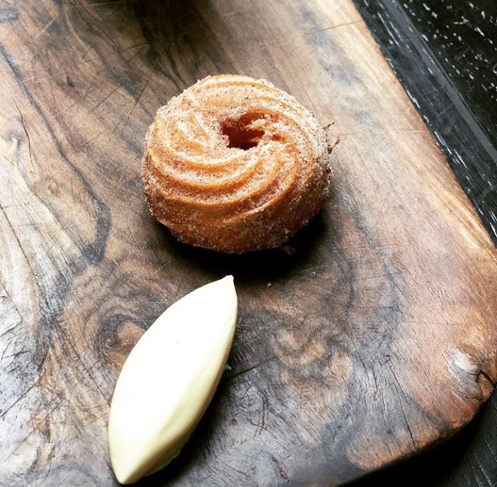 When <a href="/chef_chantelle/">Chantelle Nicholson</a> announces that warm choux rum donuts will feature on 'The Sweet Taste of <a href="/Tredwells/">Tredwells</a>' ... #MondayMade 🍩🍩🍩 Just what we needed to kick start the week! #foodie #londonfoodie #chefchantelle #tredwells #treatyoself
