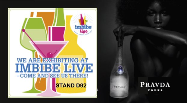 New Pravda cocktails will be unveiled at Imbibe Live - the countries most exciting drinks show. 2-3rd July at Olympia in London! Come and see us there!