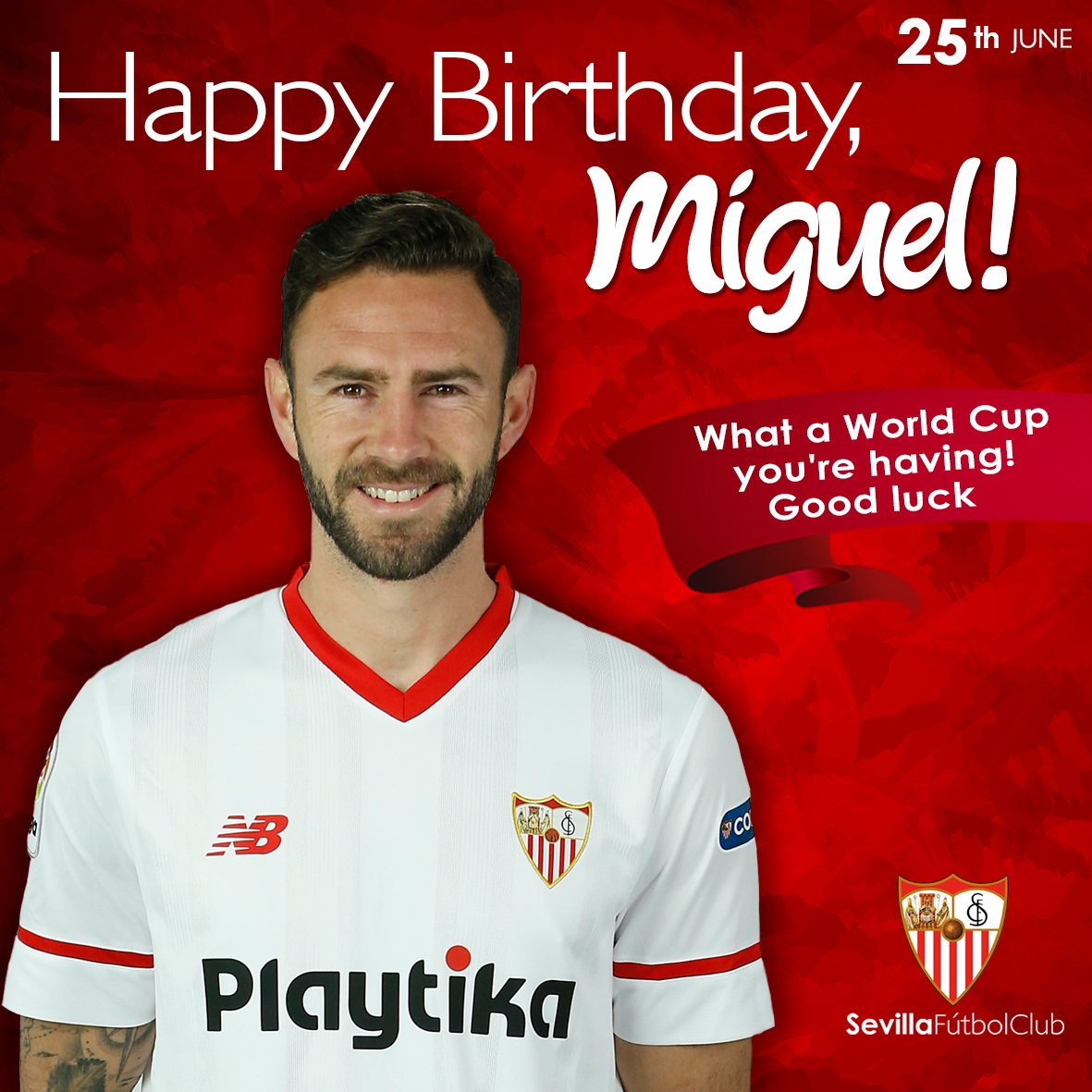 Today we\re wishing a very Happy Birthday to     Good luck with the rest of your 