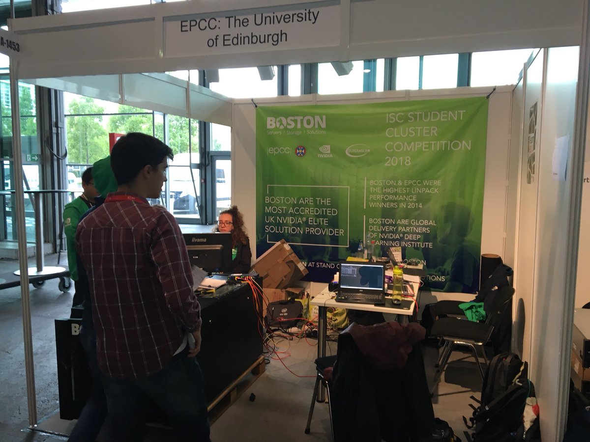 paklui's tweet photo. All student teams arrived for the #ISC student cluster competition 2018 @Student_C_C https://t.co/UFE5Kc9eDq