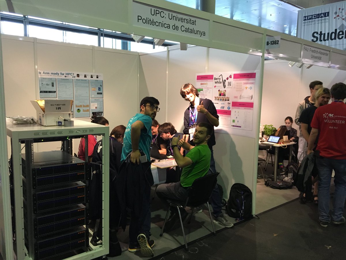 paklui's tweet photo. All student teams arrived for the #ISC student cluster competition 2018 @Student_C_C https://t.co/UFE5Kc9eDq