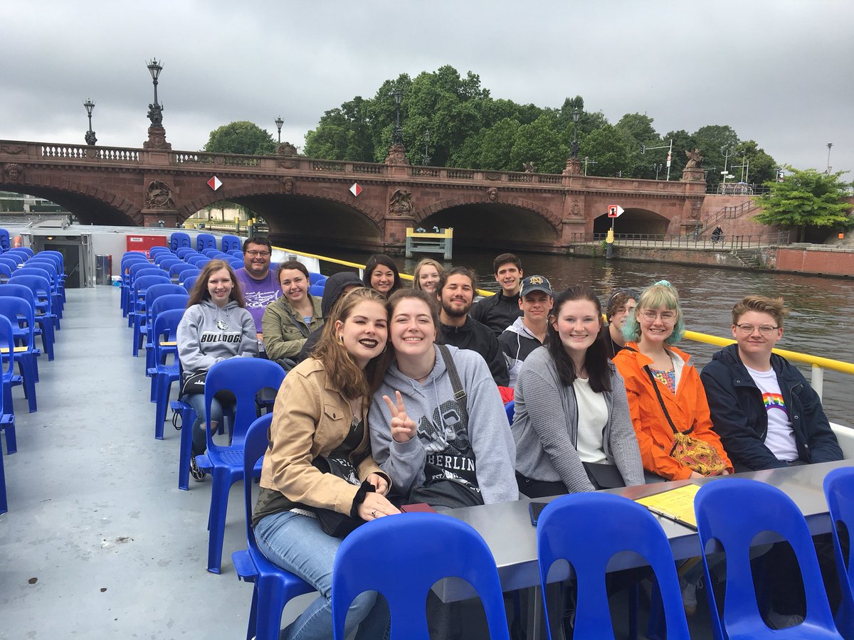 bburggerman's tweet photo. Boat tour around Berlin! https://t.co/0vdTJ8ratd