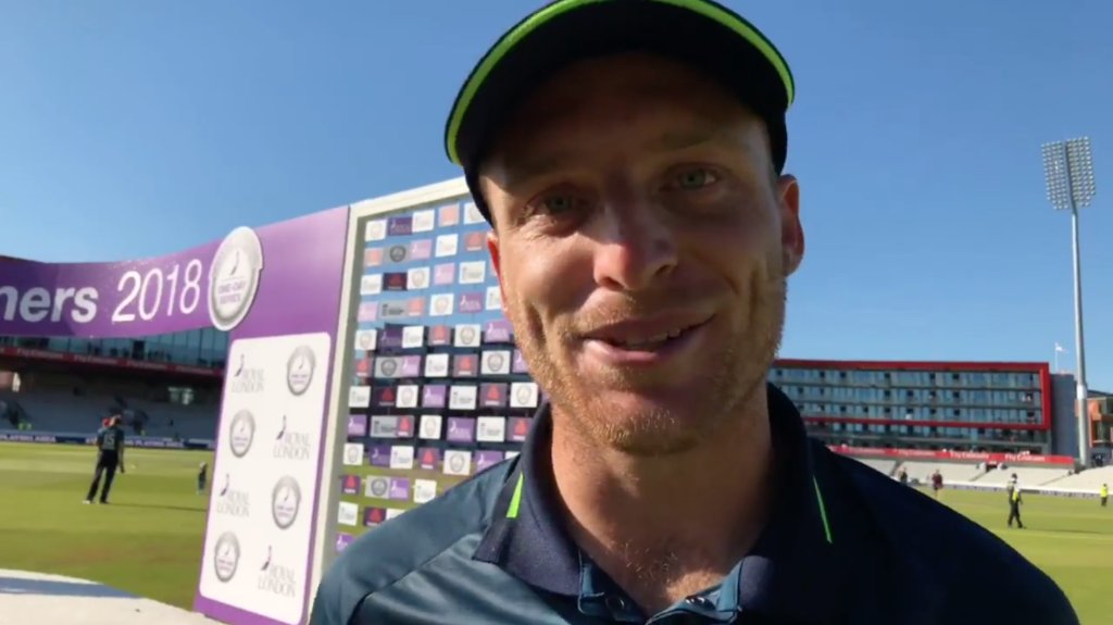 englandcricket's tweet photo. 🗣@josbuttler: “It’s right up there with my best performances. I was calm, I was imagining what MS Dhoni would do”

➡️ https://t.co/tPo4Eaf3hp

#ENGvAUS https://t.co/jXHQySJxh9