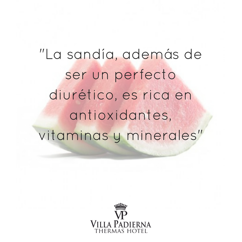 Llega la temporada de la sandía, fruta por excelencia de verano, y lo mejor es que está llena de propiedades saludables.
villapadierna.es/thermas