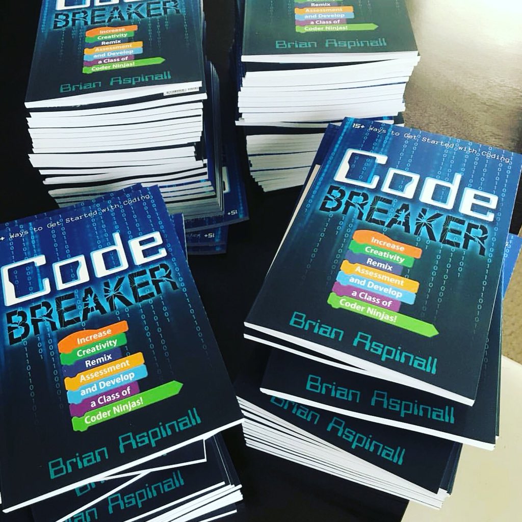 I’m celebrating Canada Day (July 1) by giving away 5 signed copies of @codebreakerbook!!

Simply retweet this to enter and stay tuned next weekend! 
🇨🇦🇨🇦🇨🇦🇨🇦🇨🇦

Increase creativity, remix assessment, and develop a class of coder ninjas!
#CodeBreaker