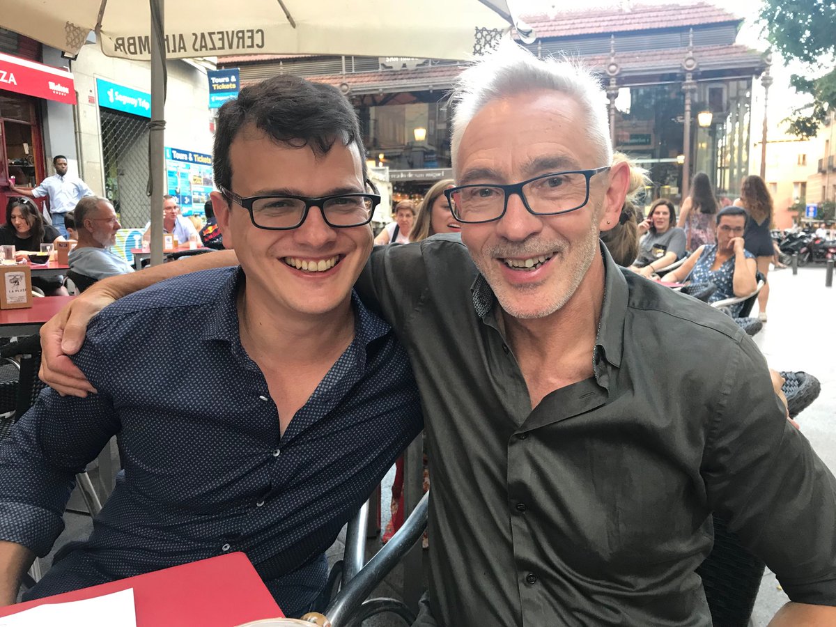 Busy week keynote talks in Copenhagen and Madrid; very different places but same theme; responding to dryness. With Miguel Garcia, emerging Madrid dry meadow man