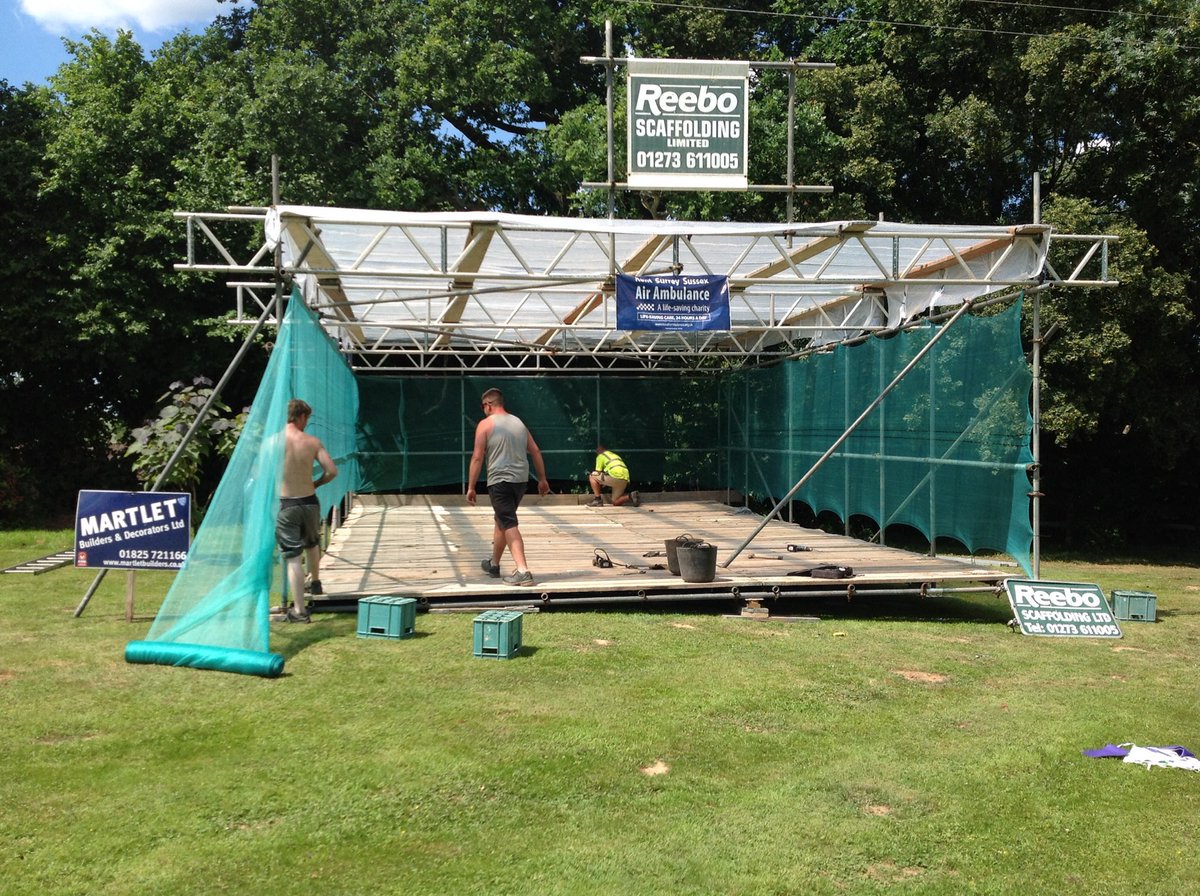 MartletBuilders's tweet image. Many thanks to Reebo, SJS toilets, Joe White ( electric) The Odd Socks and Newick Folk for the music all for the air ambulance and all who donated at our Piltdown Fest.
Any further donations gratefully accepted.