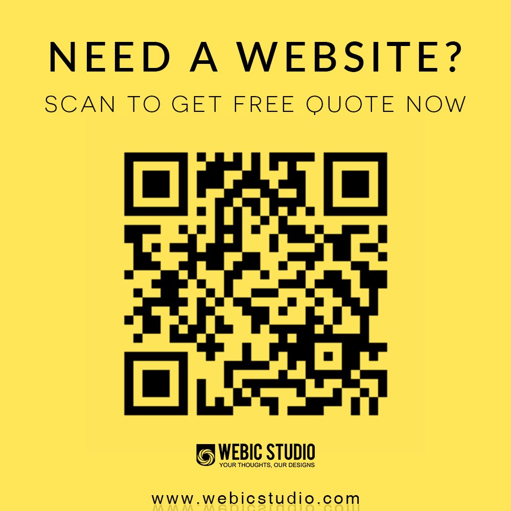 webicstudio's tweet photo. Scan the QR code to get a free quote now for your website.
Or visit :- https://t.co/OvprC7UQcU
.
.
.
#websitedesigning #WebsitedesigningIndia #websitedesigningcompanymangalore #WebsiteDesigningCompanyInDelhi #WebsiteDesigningAgency #WebsiteDesigning #WebsiteDesigningCompany https://t.co/fuzuCnfpBJ