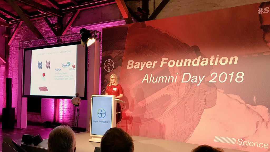Bayer AG (@bayer) on Twitter photo Congrats to the winners of The Early Excellence in #Science Award! Now on stage: Dr. Kathryn Susan Hayward on novel strategies in stroke rehabilitation #oba18
<a href="/TheFlorey/">The Florey</a> Congrats to the winners of The Early Excellence in #Science Award! Now on stage: Dr. Kathryn Susan Hayward on novel strategies in stroke rehabilitation #oba18
<a href="/TheFlorey/">The Florey</a>