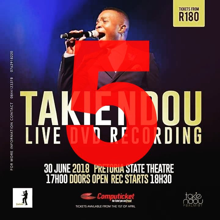 takiepsalmist's tweet photo. Only 5 days to Go Now -  Am Sure you have your Outfit Ready by Now ! 

#HOPEARISE #TakieNdouLiveDVDRecording https://t.co/we3BzUXMj9