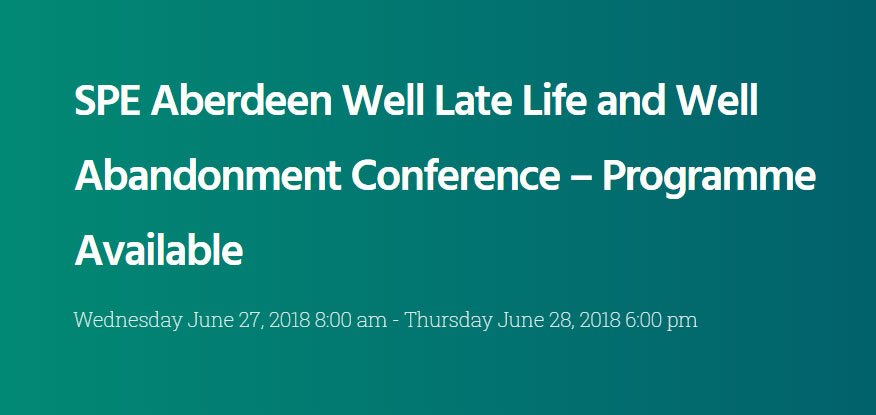 WellSENSETech's tweet photo. This week we’re at @SPE_Aberdeen Well Late Life and Well Abandonment Conference! Get in touch if you’d like to find out more about our ground-breaking technology, we’d love to chat over a coffee! https://t.co/8EGVvV8WKo