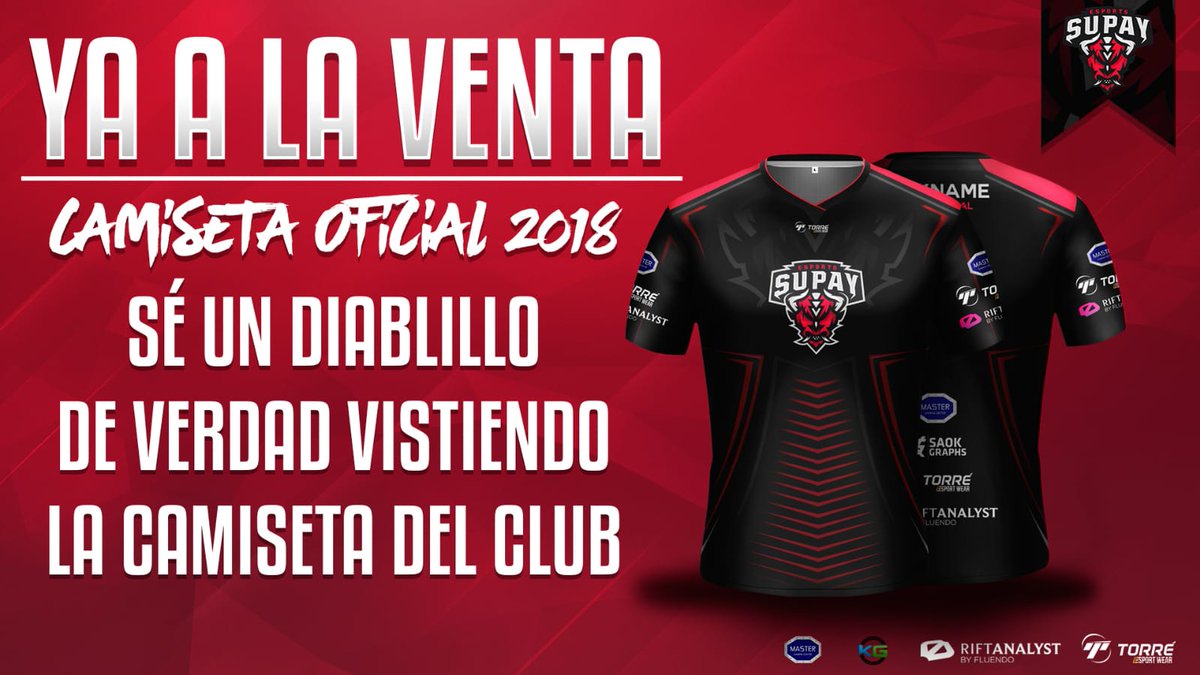 SupayeSports's tweet photo. ¡Estáis tardando en encargar vuestra camiseta de @SupayeSports!, mirad que pasada.
¡Son preciosas y quedan genial! ✌🏻👿👿

Solo tenéis que pinchar en el link que pongo a continuación ⬇️⬇️
https://t.co/VwfkA17GFm https://t.co/iCnIEB8XA6