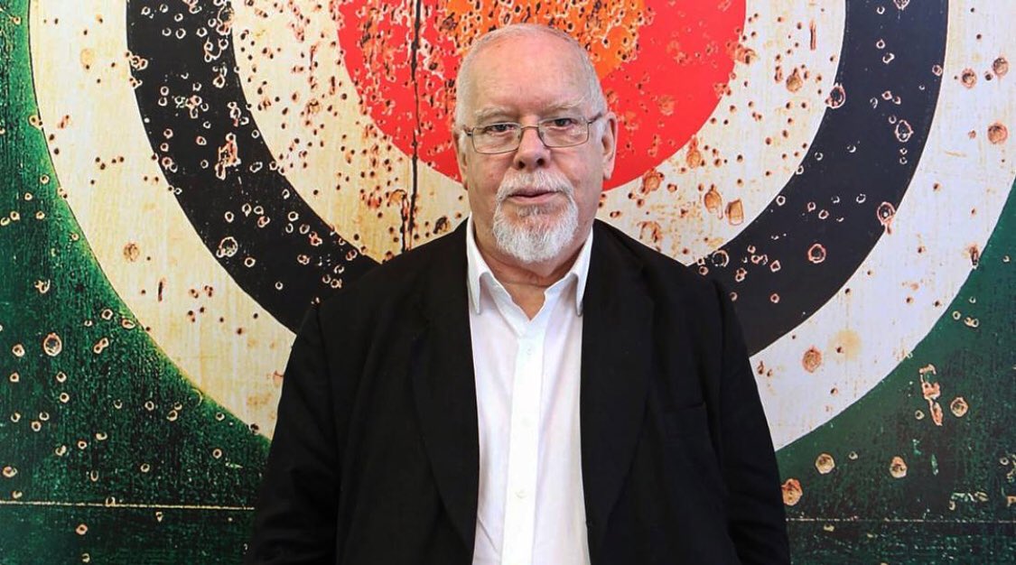 Happy Birthday to Peter Blake my favourite artist of all time. British legend 86     